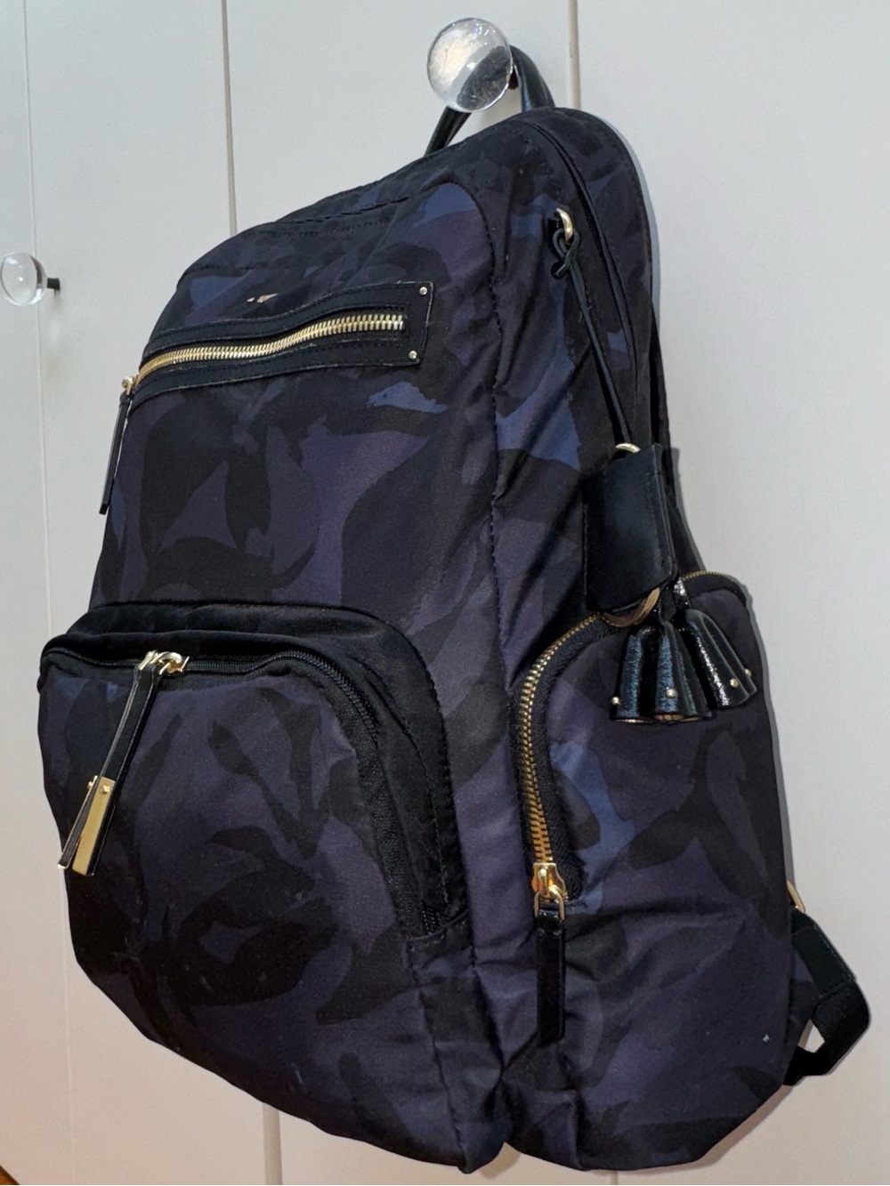 TUMI Voyageur Carson Laptop Backpack 15 Inch Computer Bag for Women Lily Indigo - Picture 4 of 15